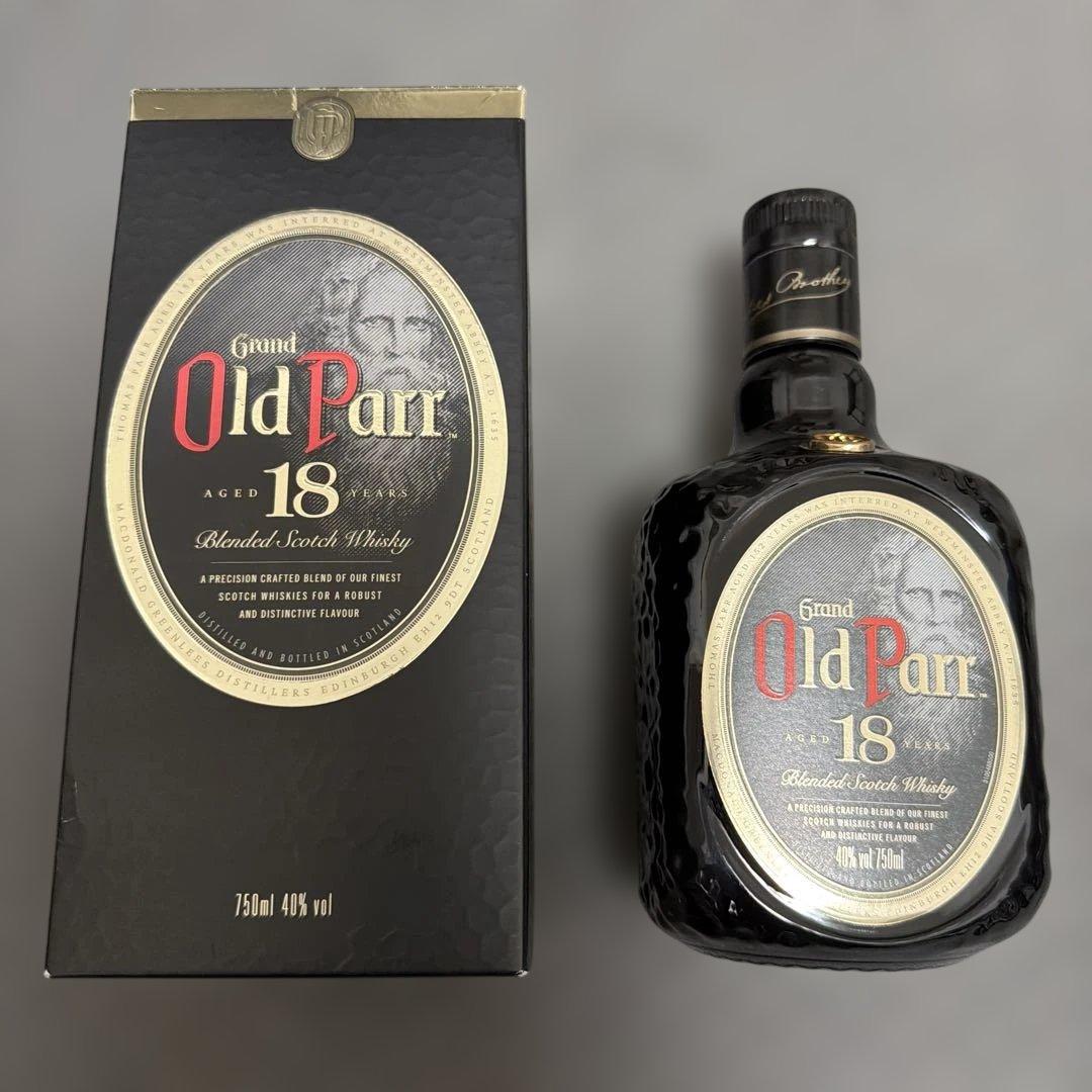 【新品】ウィスキー Grand Old Parr 18年750ml 45%
