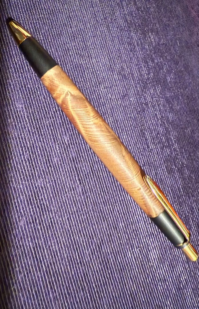 １週間限定価格！屋久杉工房京光明瘤　無垢　シャーペン0.5mm