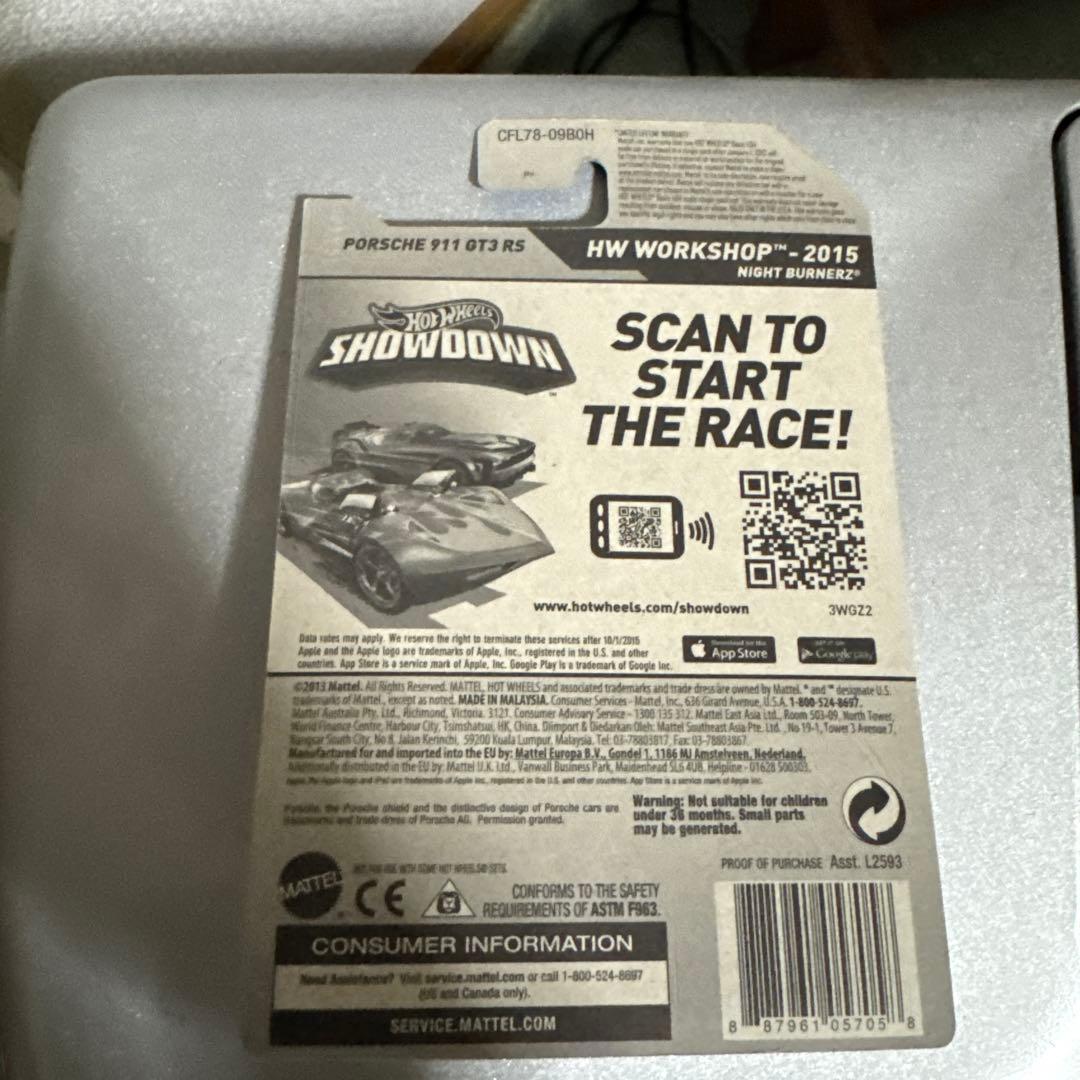 ホットウィール ポルシェ 911 GT3 RS