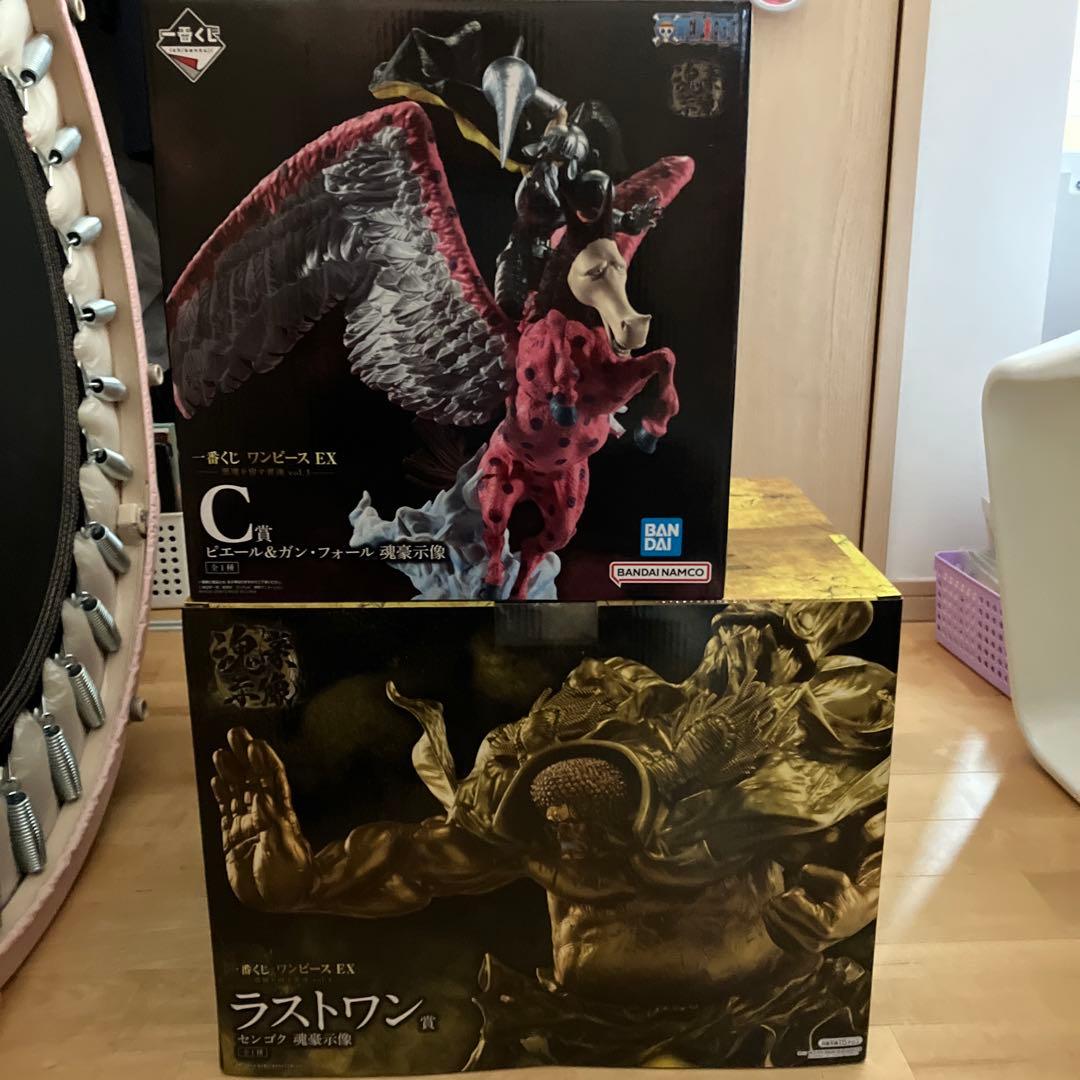 1番くじ　ワンピースEX A B C ラストワン　セット