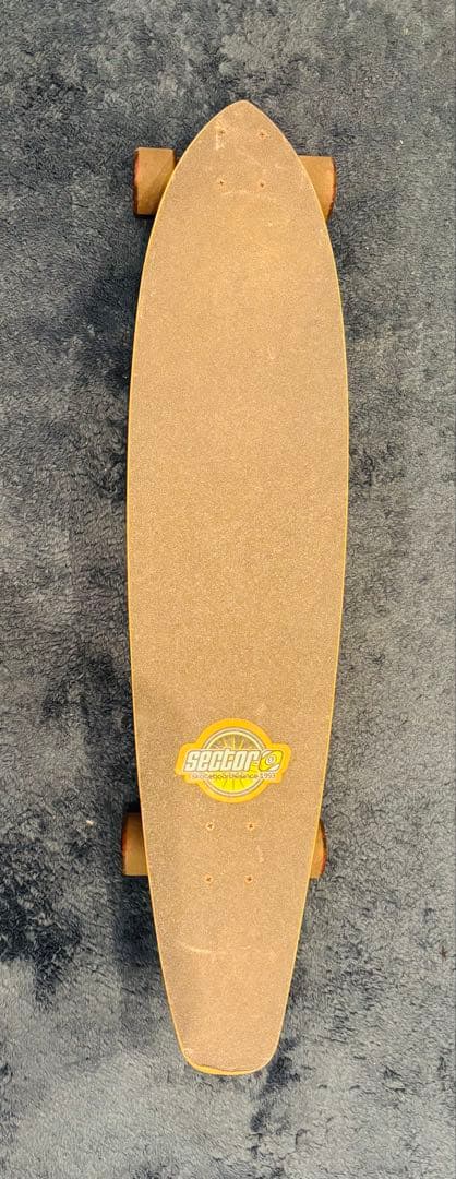 セクターナイン/Secret 9/ロングスケートボード/ブラック