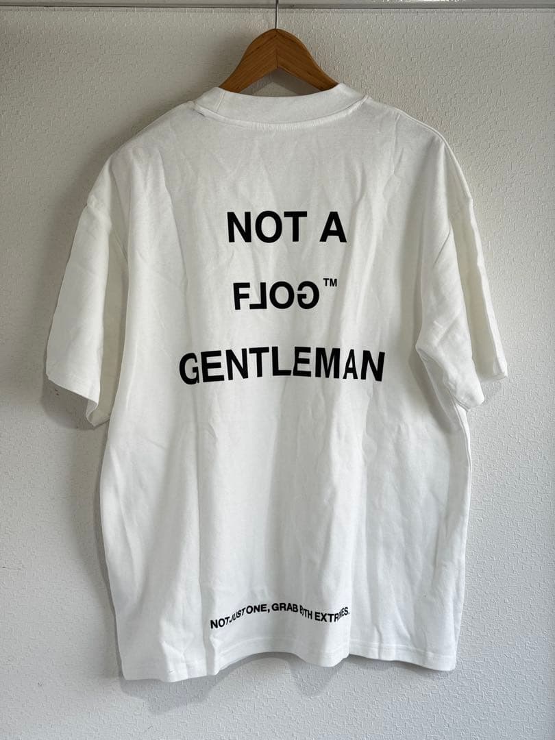 Cph/Golf×RUFFLOG SS MOCK NECK TEE WHITE