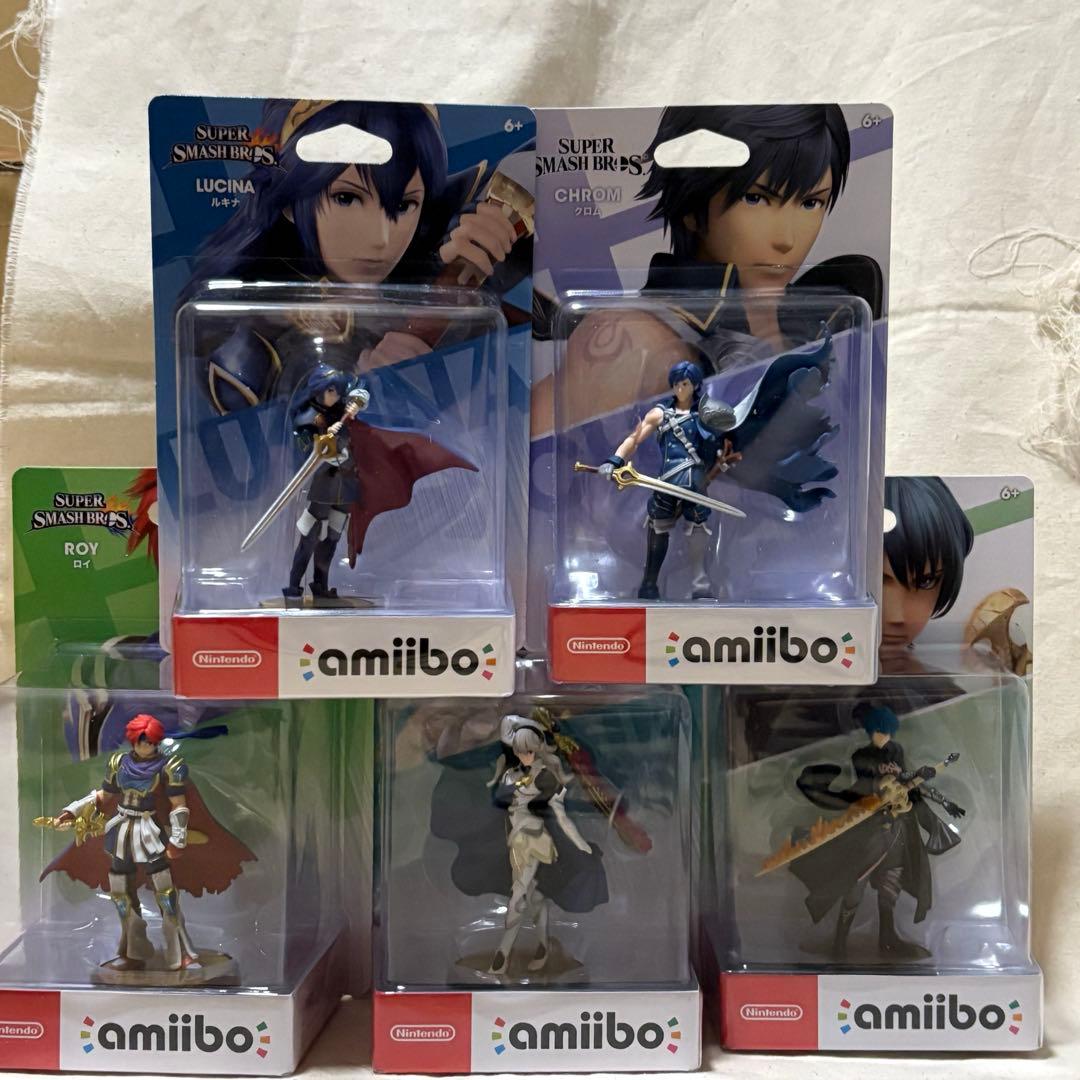 amiibo ファイアーエムブレム　キャラクター５点セット（未開封品）