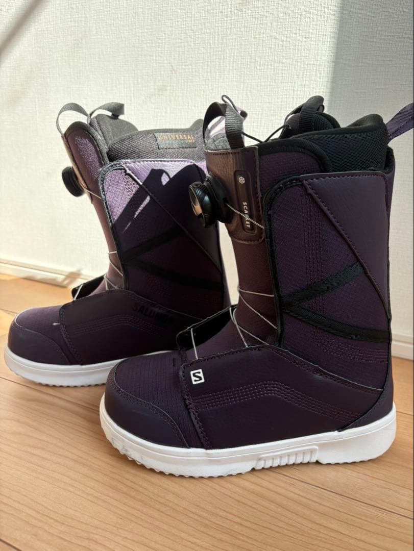 Salomon 女性用スノーボードブーツ パープル