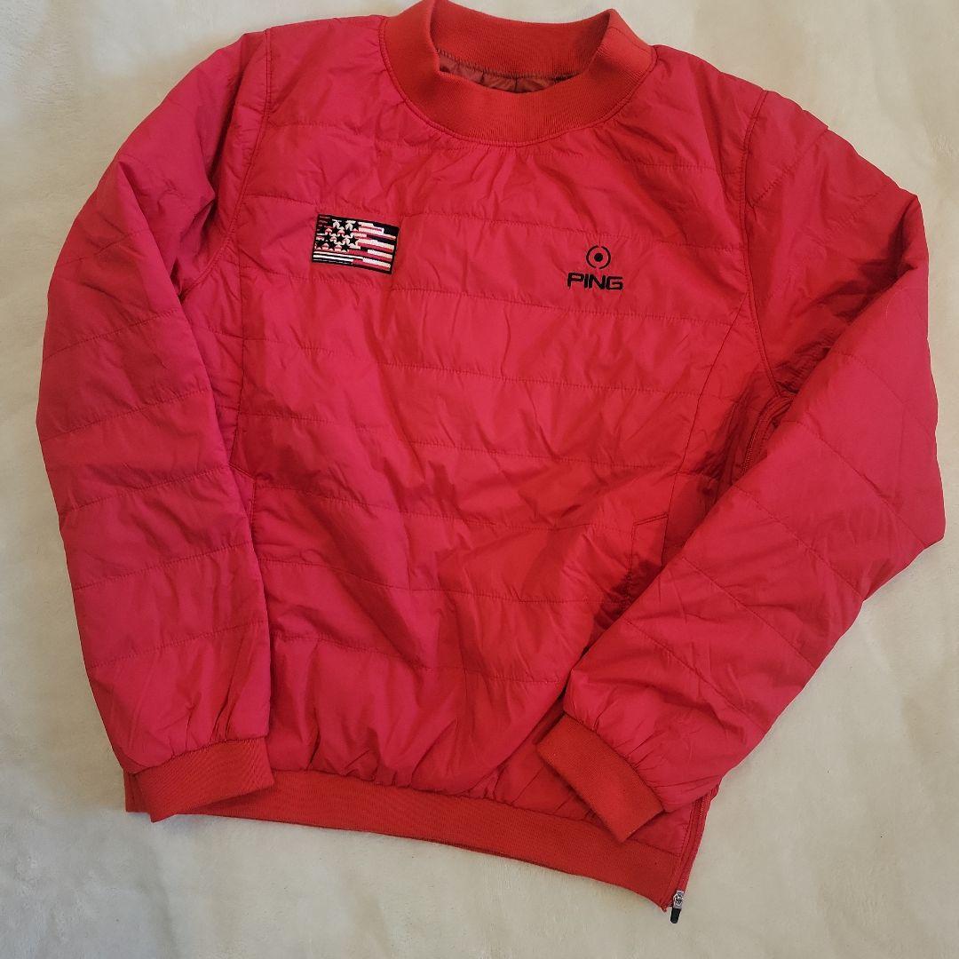 防寒❤PING キルティング中綿ジャケット☆