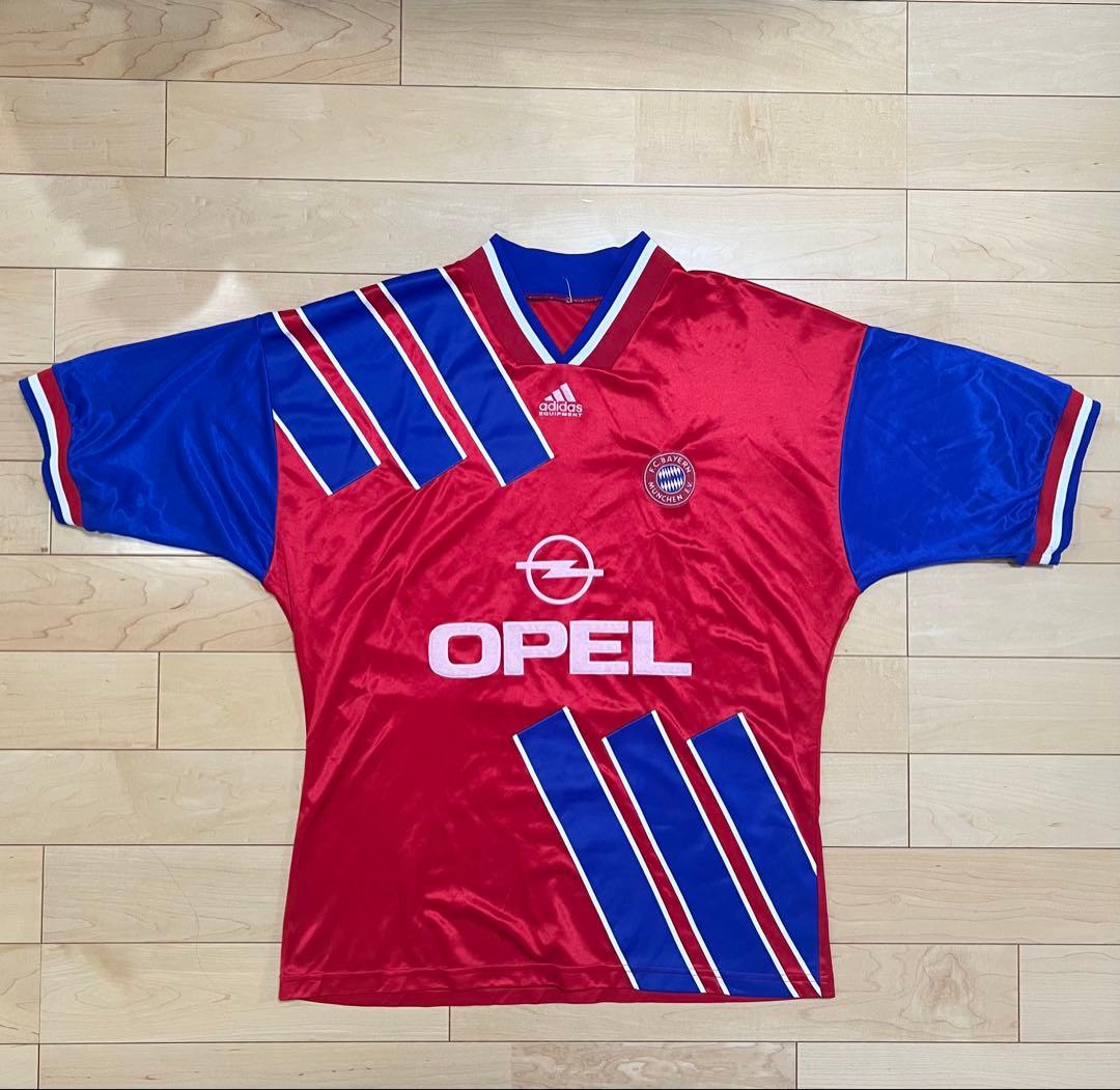 サッカー　1993-95 バイエルンユニホーム　　ゲームシャツ