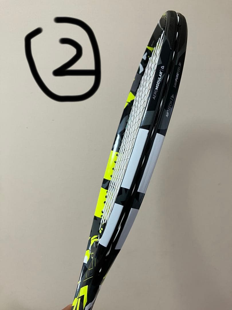 バボラ　ピュアアエロチーム2本　ラケットバックセット