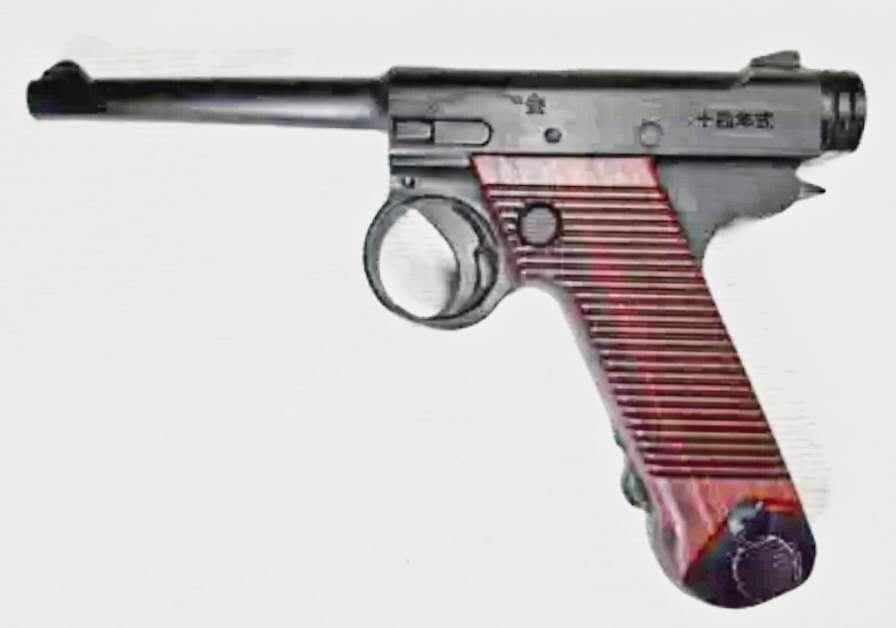 南部十四式アフリカ黒檀模型　1/1スケール　手作　新品