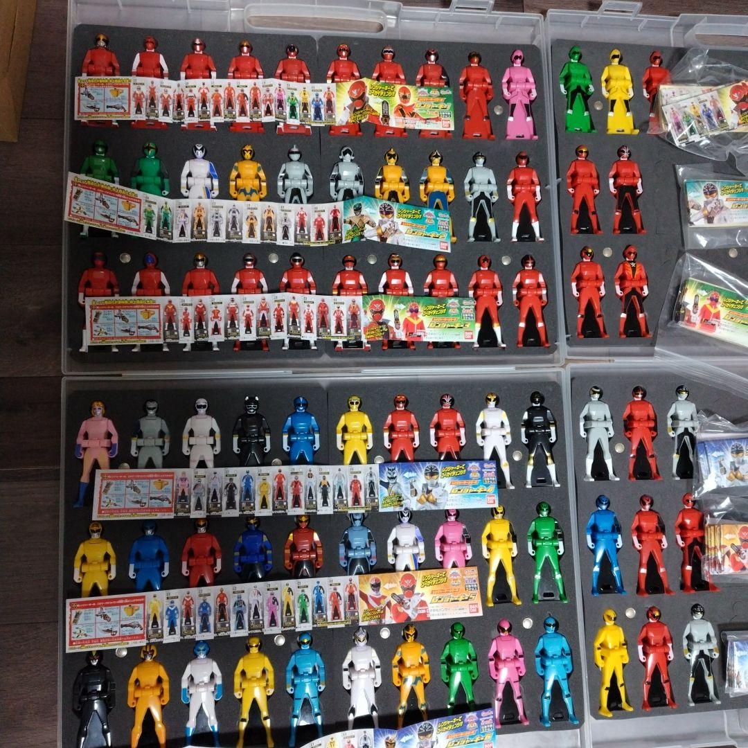 レンジャーキーセット　ガチャ　食玩　01.02.03.04.05.1-7　貴重品