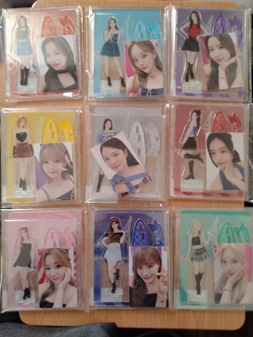 NiziU フォトカードスタンド 9個セット