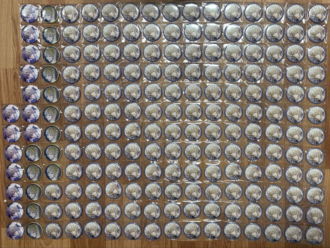 イケメンヴィラン　エルバート wedding Lily 缶バ　159個おまけ付き