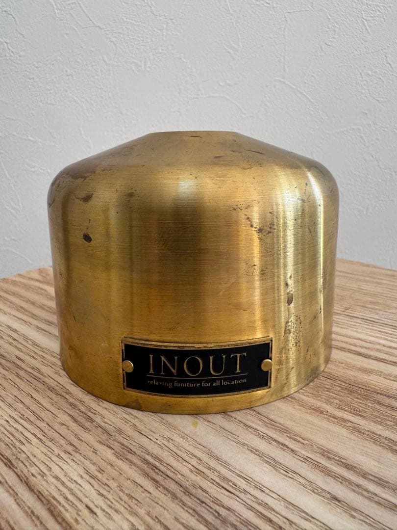 INOUT GAS BRASS VEST（250）ガス缶カバー OD缶カバー