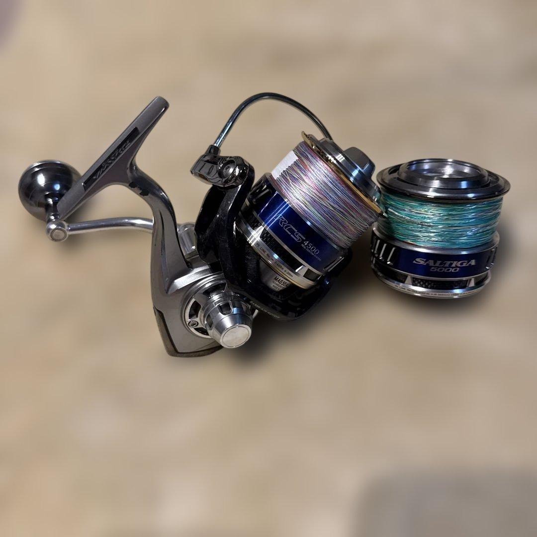 ダイワ SALTIGA 4500 （5000スプール付き)
