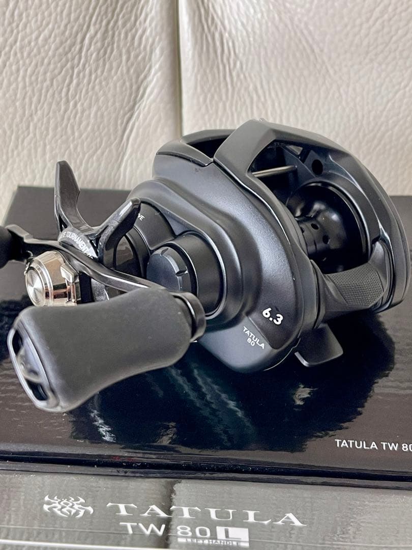 【廃盤新品未使用】ダイワ 22タトゥーラTW80L 漆黒180g軽量ザイオン