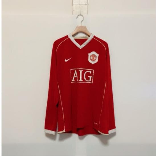 ☆マンチェスター　ユナイテッド　ナイキ　ギグス　長袖　ユニフォーム　赤