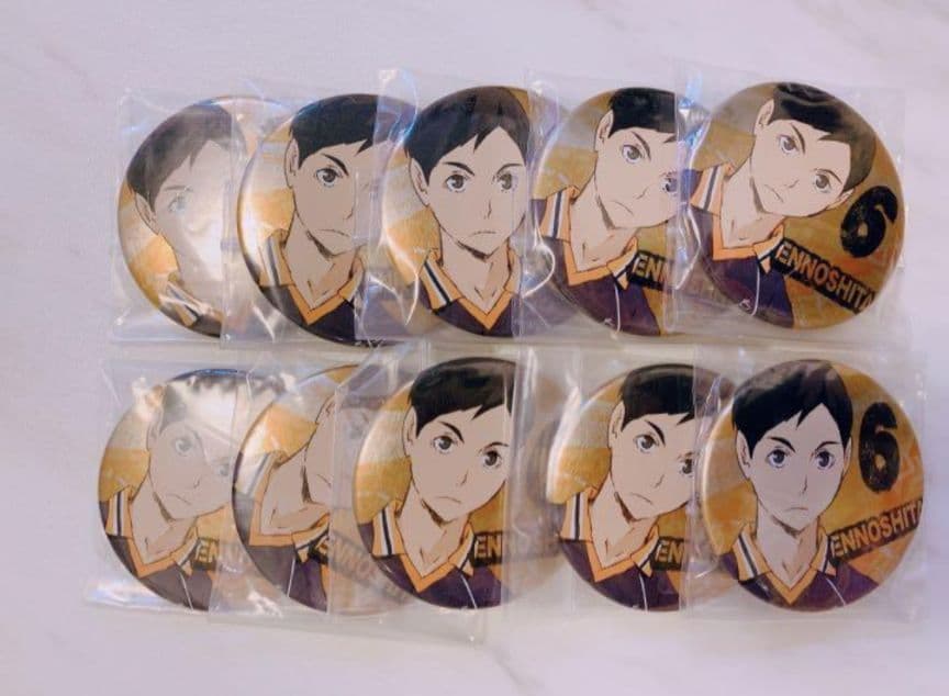 ハイキュー 缶バッジ キャラバッジ 縁下 縁下力