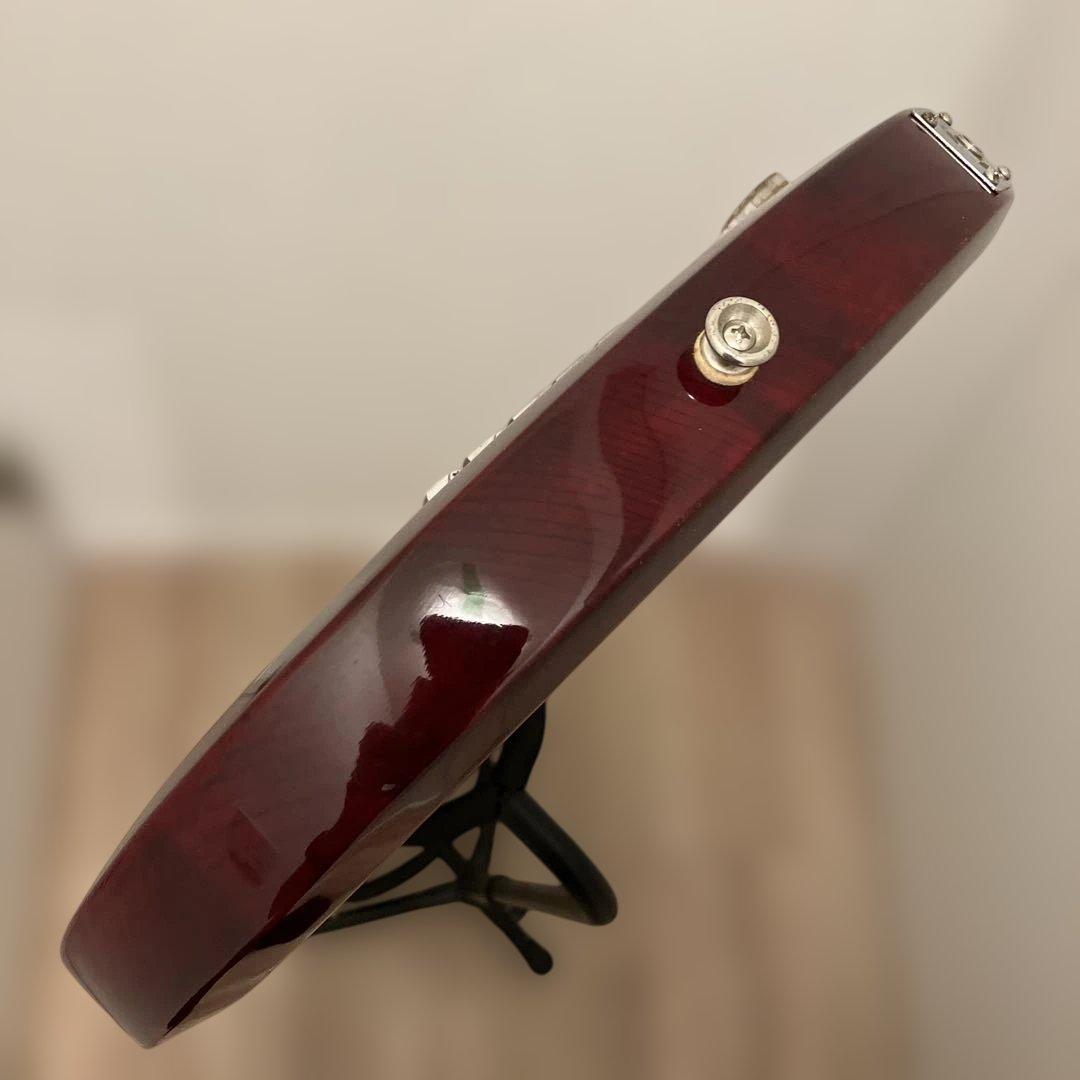 81年製マツモク シースルーレッド Aria Pro II CSB-380