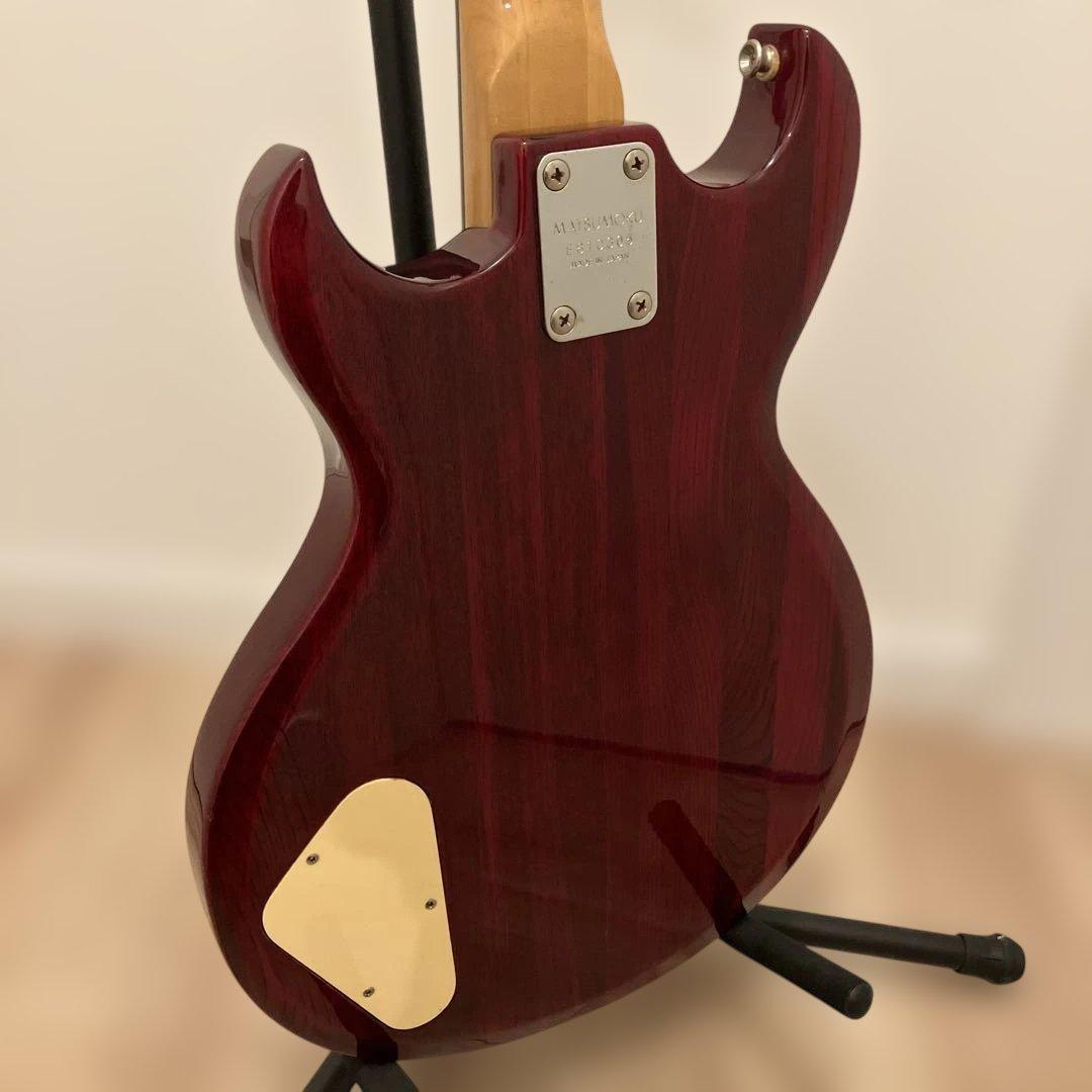 81年製マツモク シースルーレッド Aria Pro II CSB-380