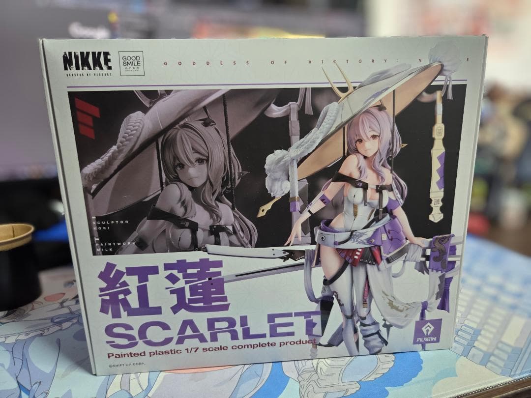 勝利の女神：NIKKE 紅蓮 1/7 完成品フィギュア