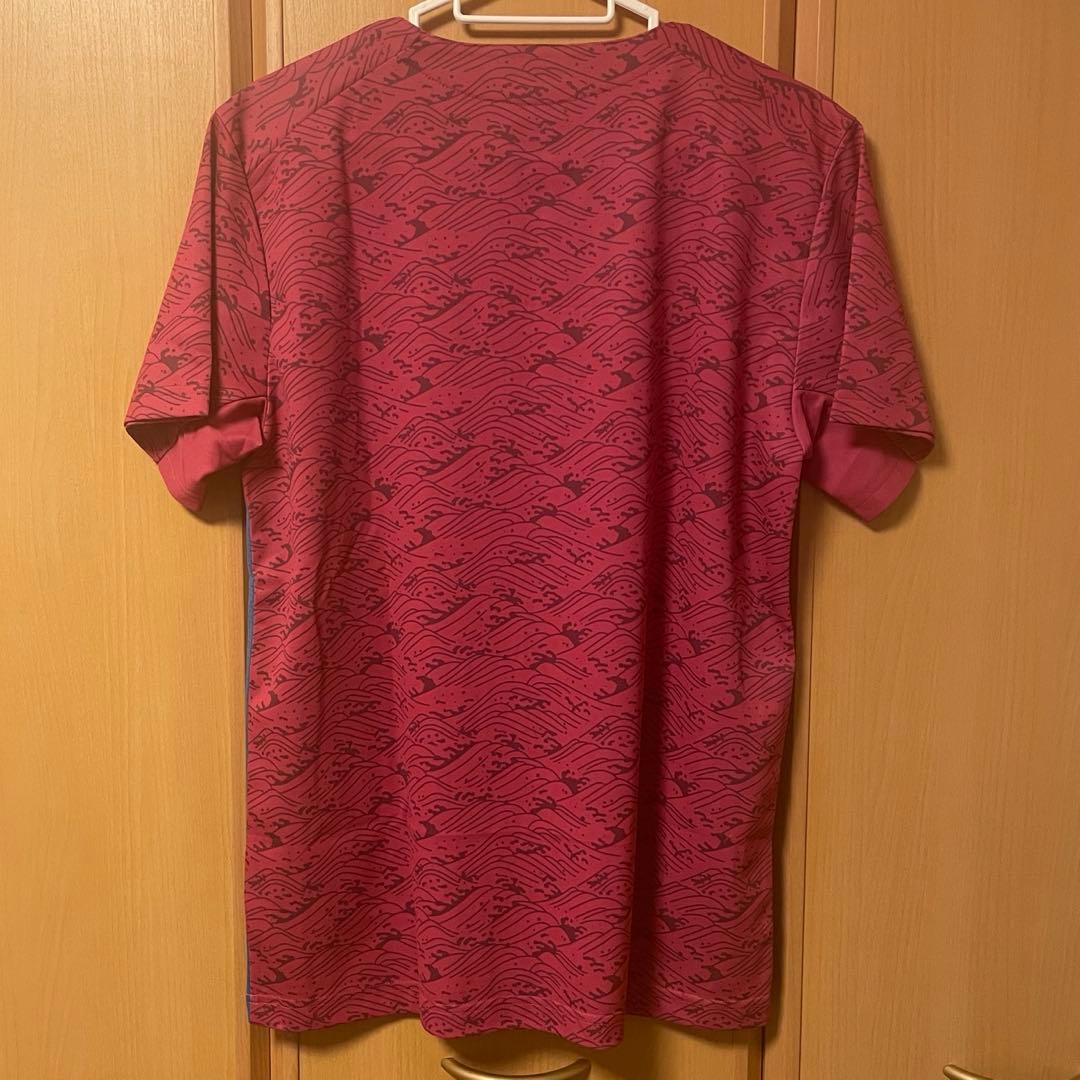 【YONEX】バドミントン 日本代表モデル ゲームシャツ Lサイズ グレープ