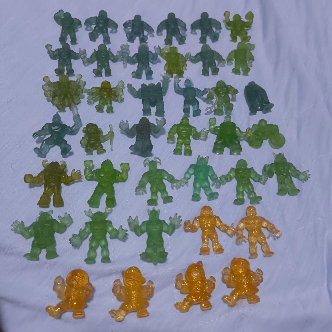 キン消し、キン消しラメ、キン消しクリア、クリスタルヒーロー