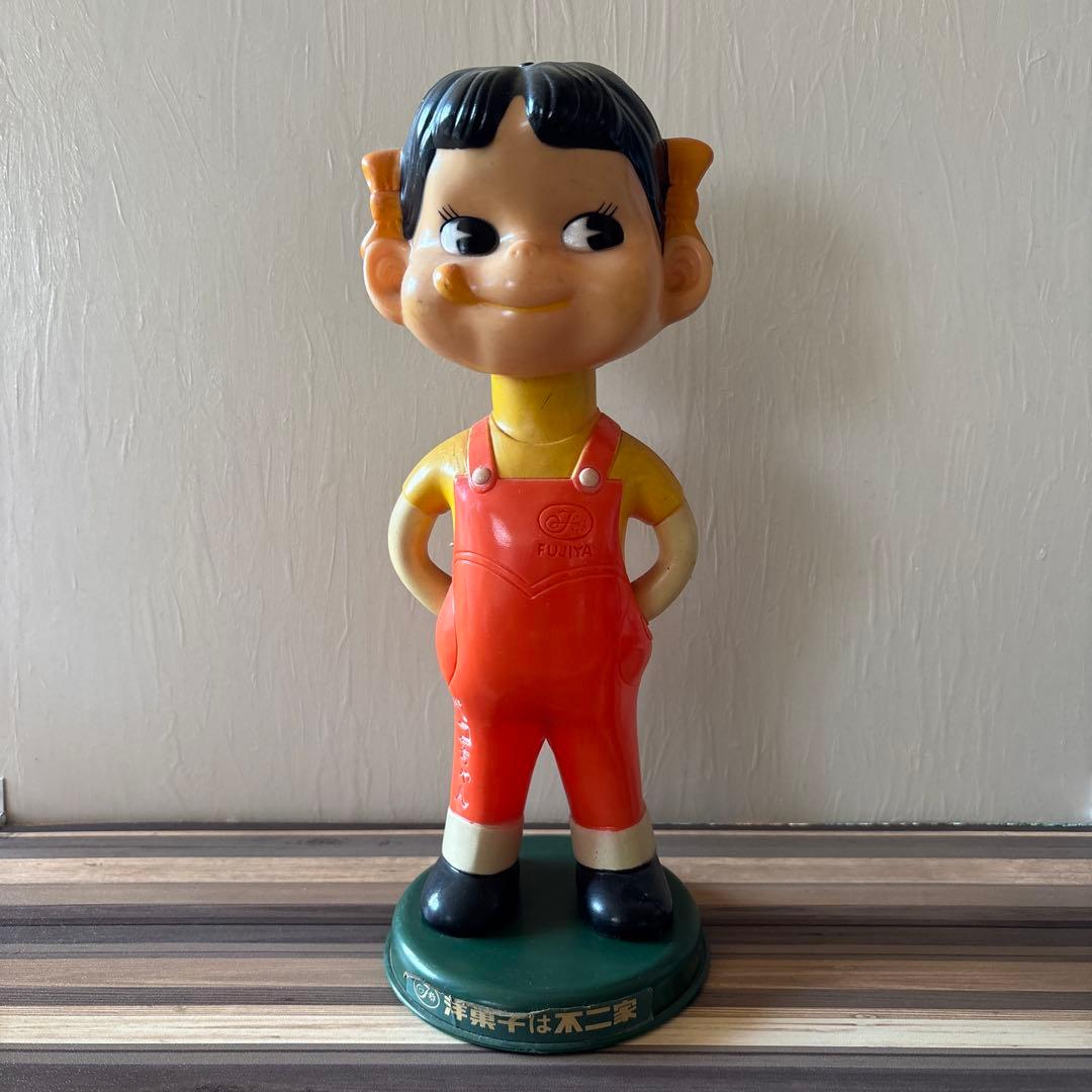 不二家　ペコちゃん　首振り人形　3体セット