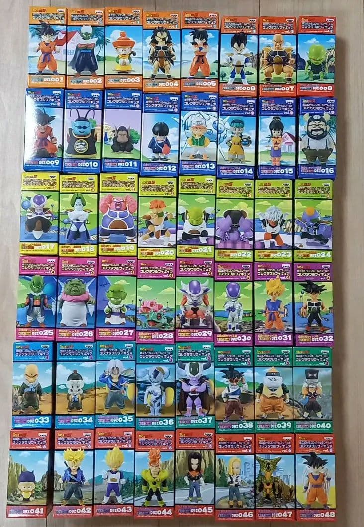 ドラゴンボール　ワールドコレクタブルフィギュア　87体