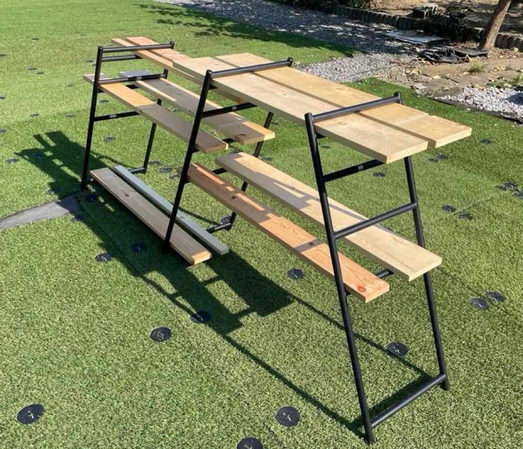 DOD アイアンテーブル　板・専用カバー付き