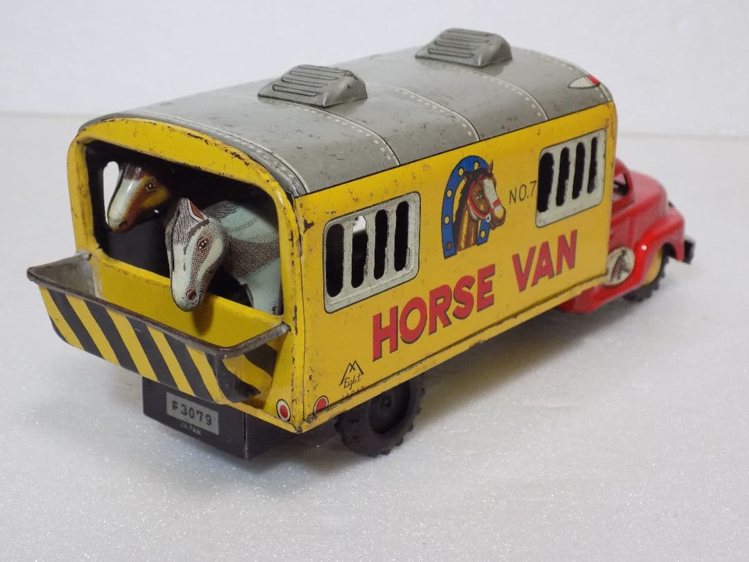 ✨️本日限定価格　希少珍品　ブリキ　【HORSE VAN】フリクション