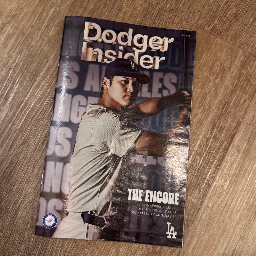 大谷翔平　ボブルヘッド　投手　ドジャース　来場者限定　冊子付き