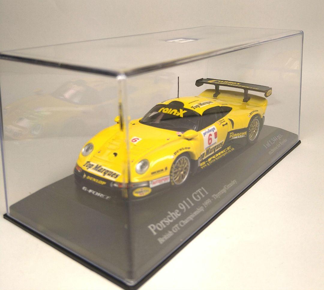 ★希少【ミニチャンプス】1/43 ポルシェ 911 GT1 1999