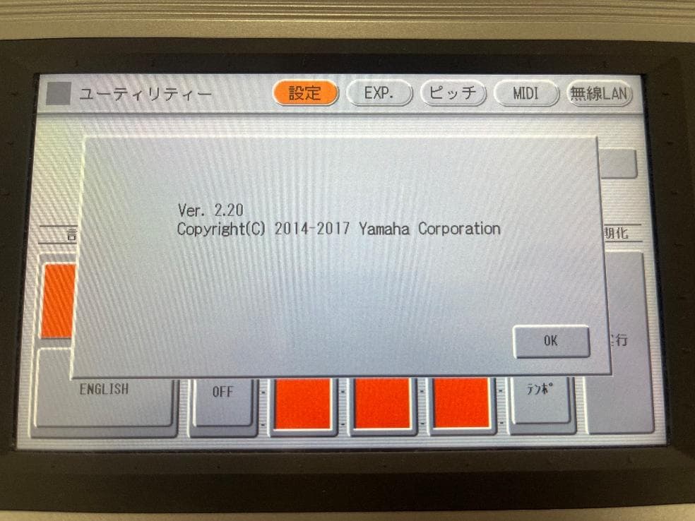 ★79518【EO】YAMAHA　ELS02C　16年製