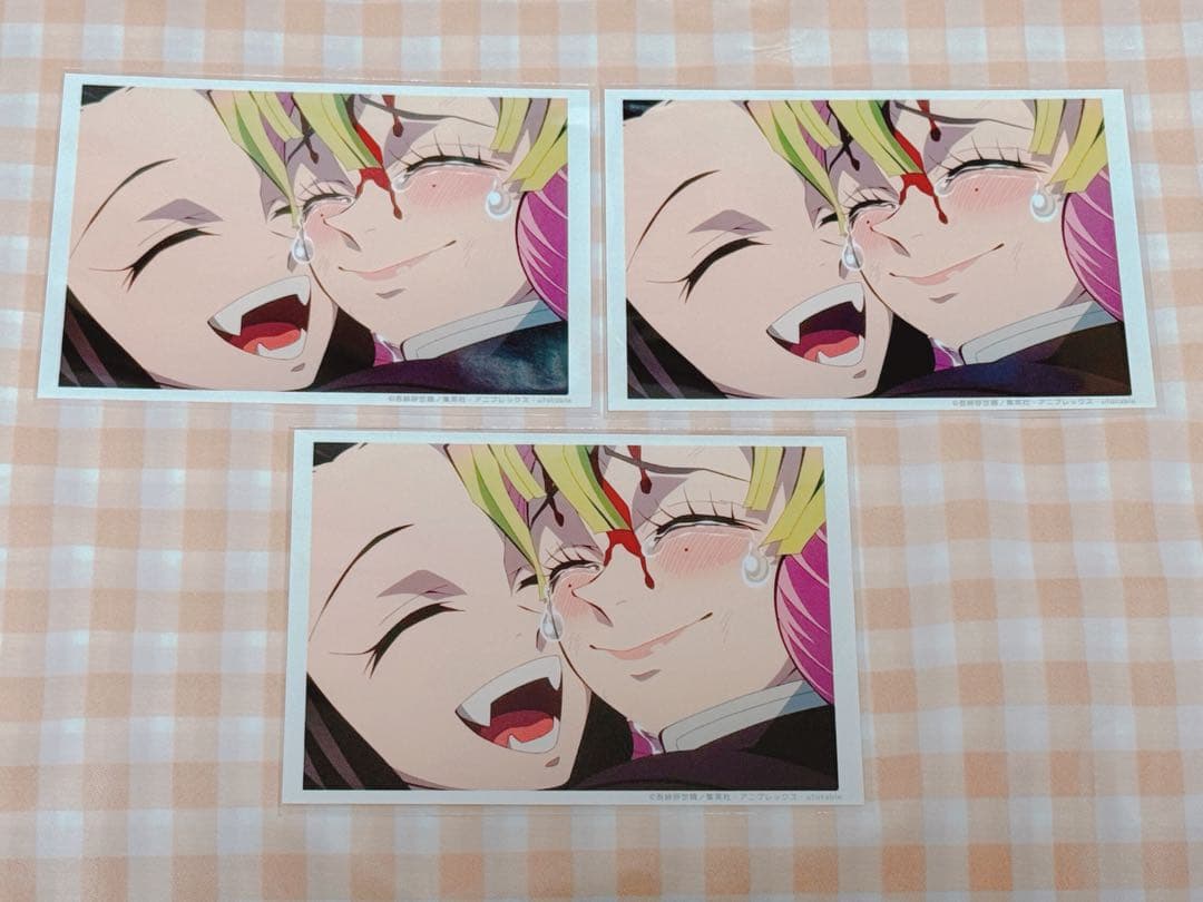 鬼滅の刃 場面写ブロマイド 禰豆子＆蜜璃