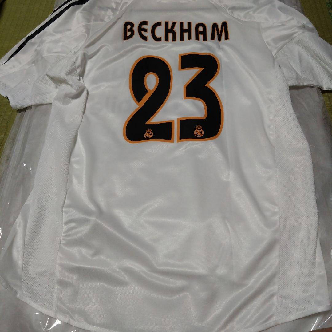 デイヴィッドベッカム　レアルマドリード　ユニフォーム　04/05