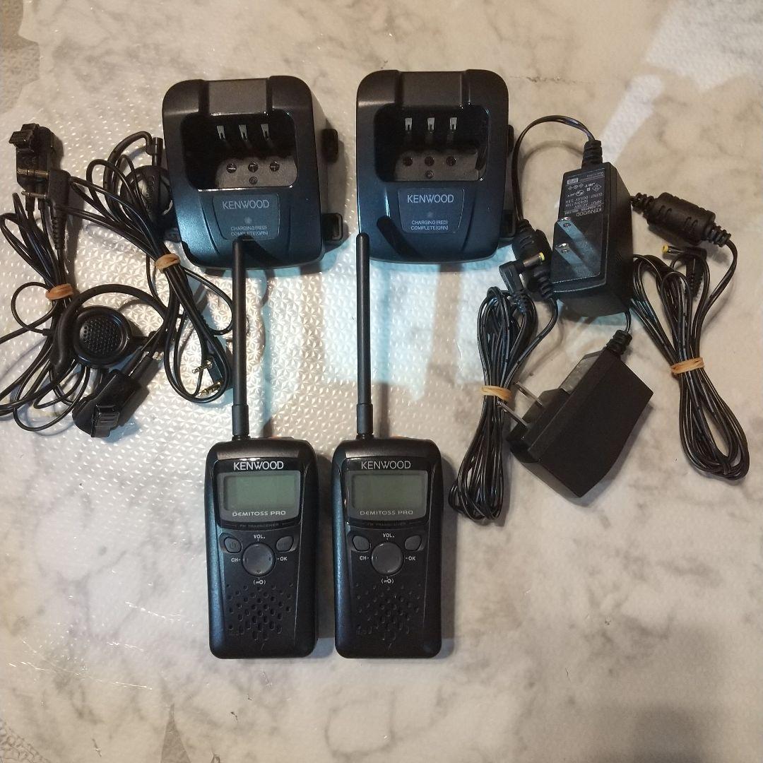KENWOOD トランシーバー DEMITOSS UBZ-BM20R 2台