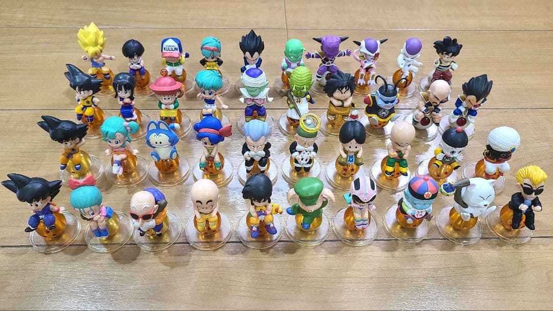ドラゴンボール キャラプッチ 40体 1～4段コンプリート