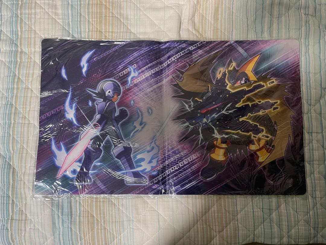 ロックマンエグゼ ダークロックマン フォルテ プレイマット