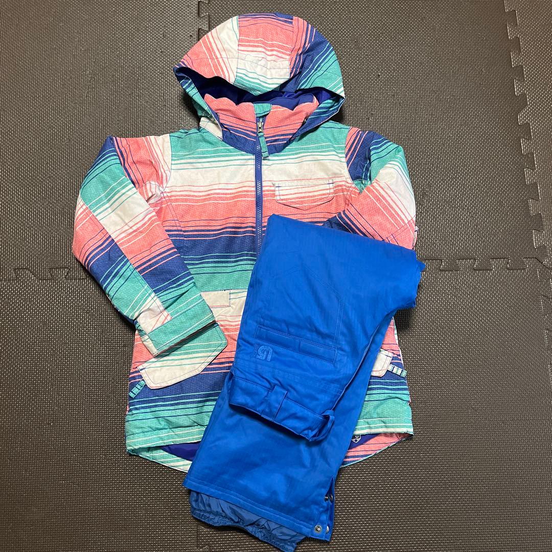 Burton キッズスノーボードウェア上下セット S