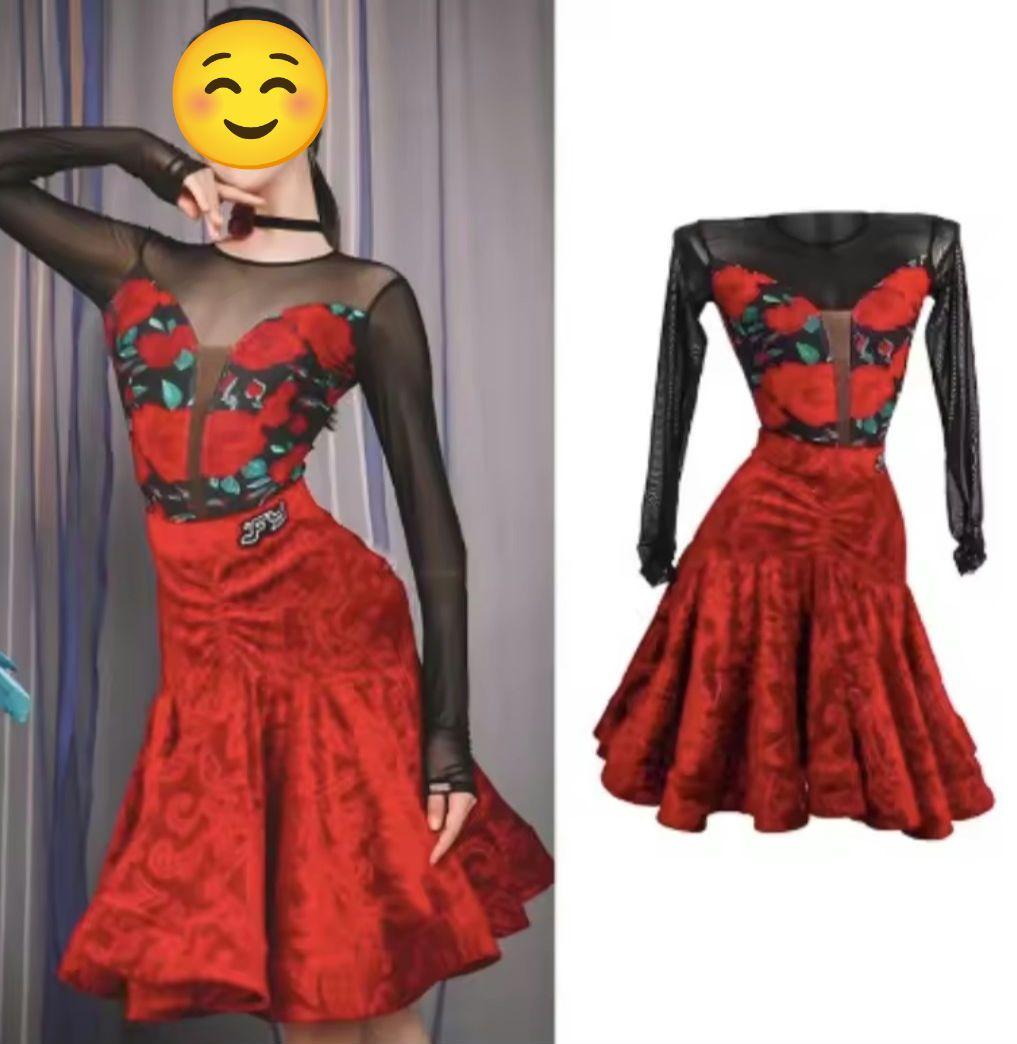 社交ダンスドレス 上下セットSサイズ