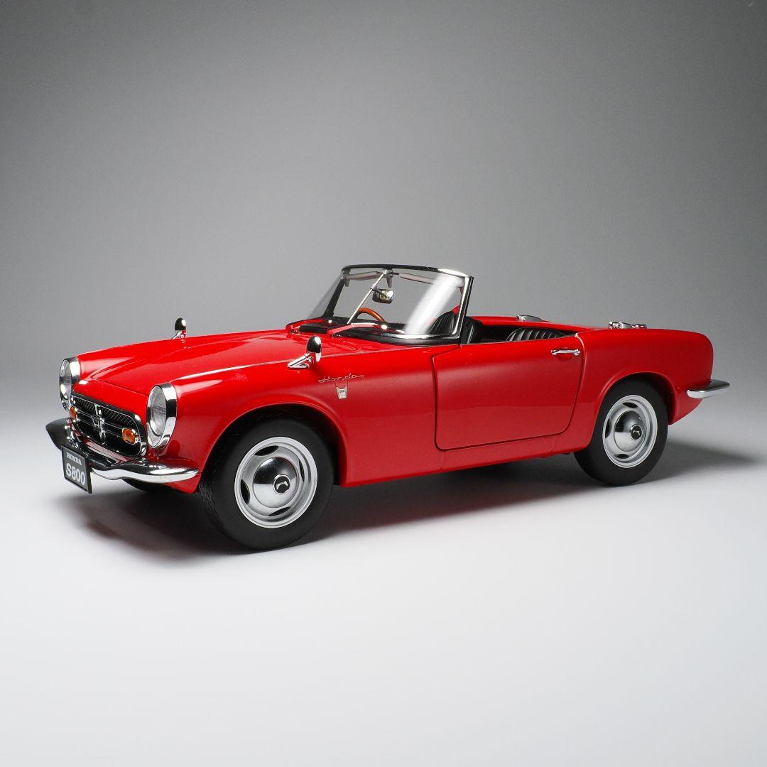 オートアート 1/18 ホンダ S800 レッド