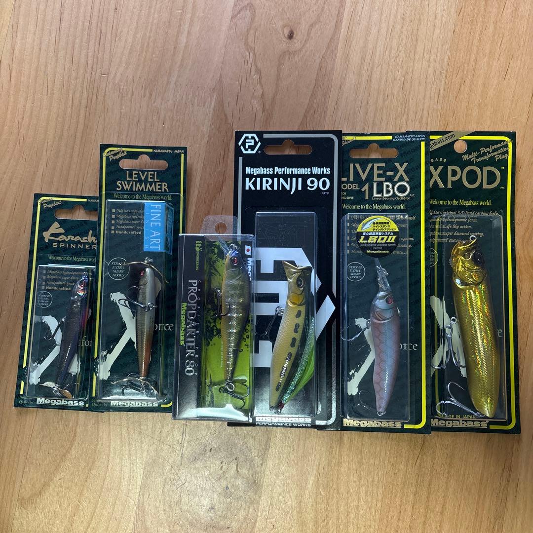 k*u様 メガバス　X-POD KIRINJI90 他4種