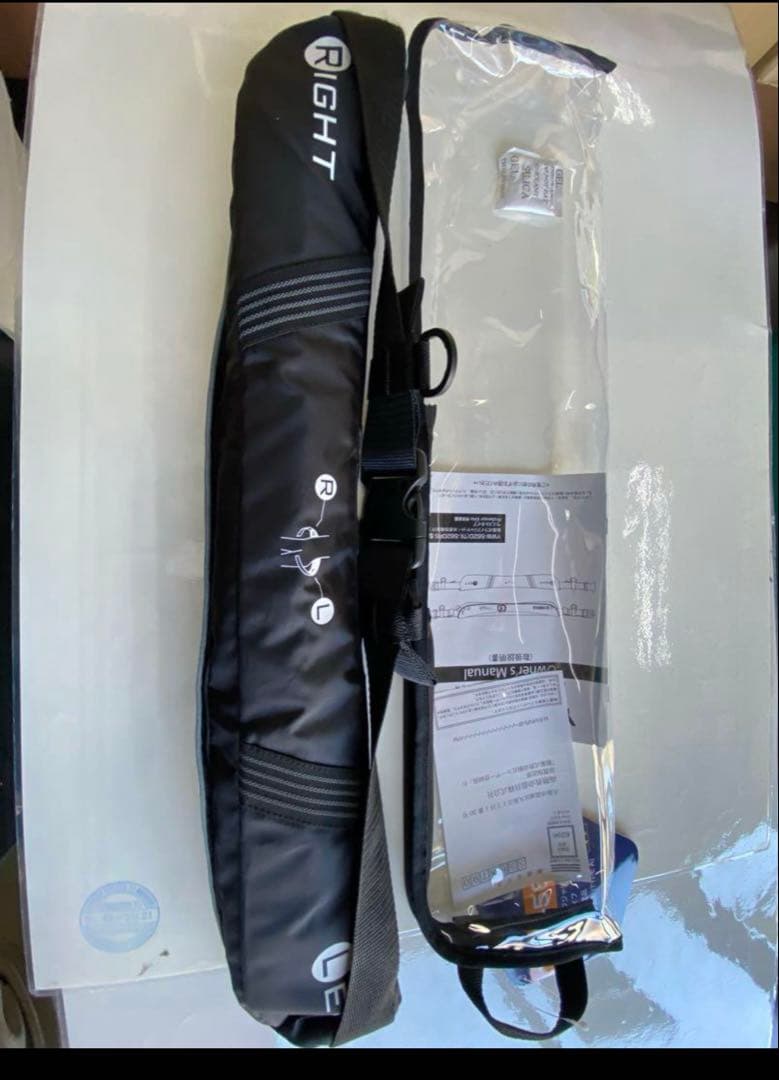 Yamaha ライフジャケット 膨張式TYPE A ブラック