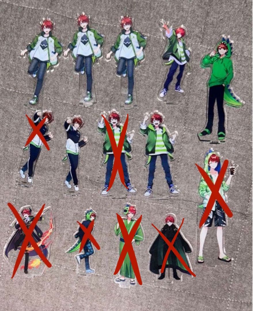 からぴち カラフルピーチ じゃぱぱ アクスタ アクリルスタンド まとめ売り