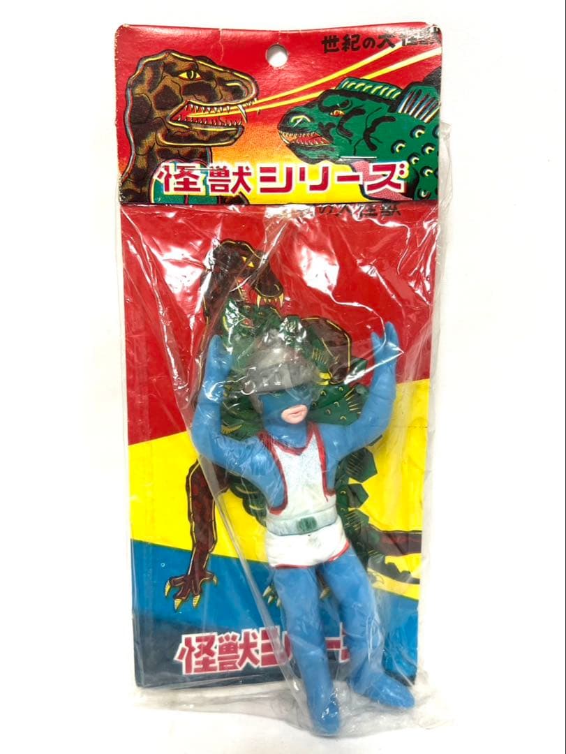 未開封！シルバー仮面 ソフビ パチ 無版権 （ポピー バンダイ タカトク