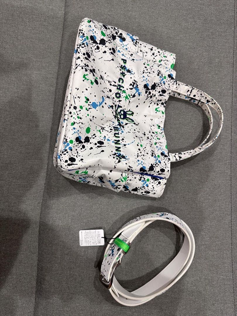 【新品未使用】サイコバニー トートバッグ＆ベルト スプラッシュ柄セット