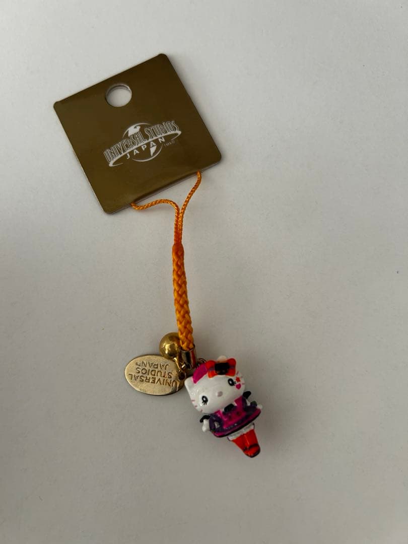 キティ　usj ユニバ　ストラップ　根付け