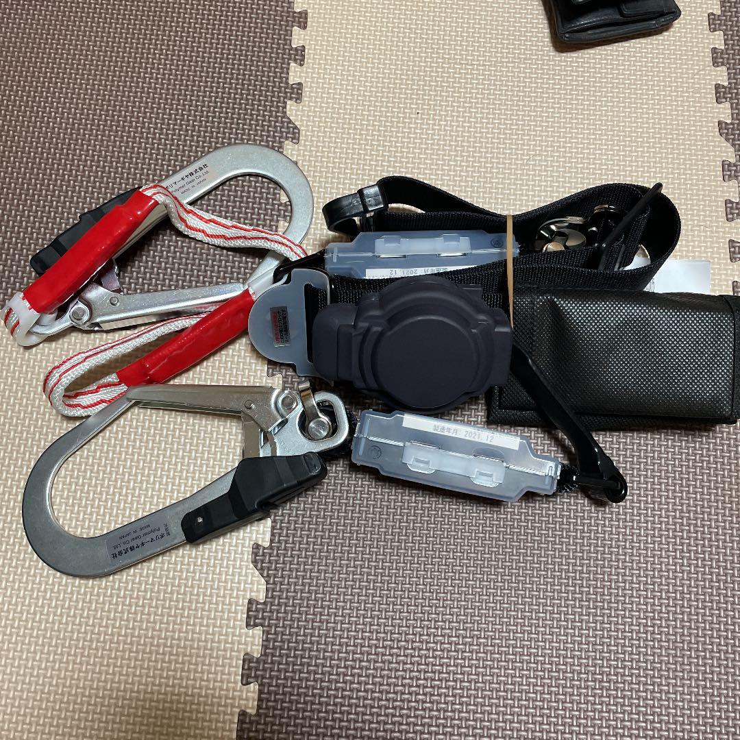 新品未使用 新規格安全帯 2丁かけ 墜落制止用器具です