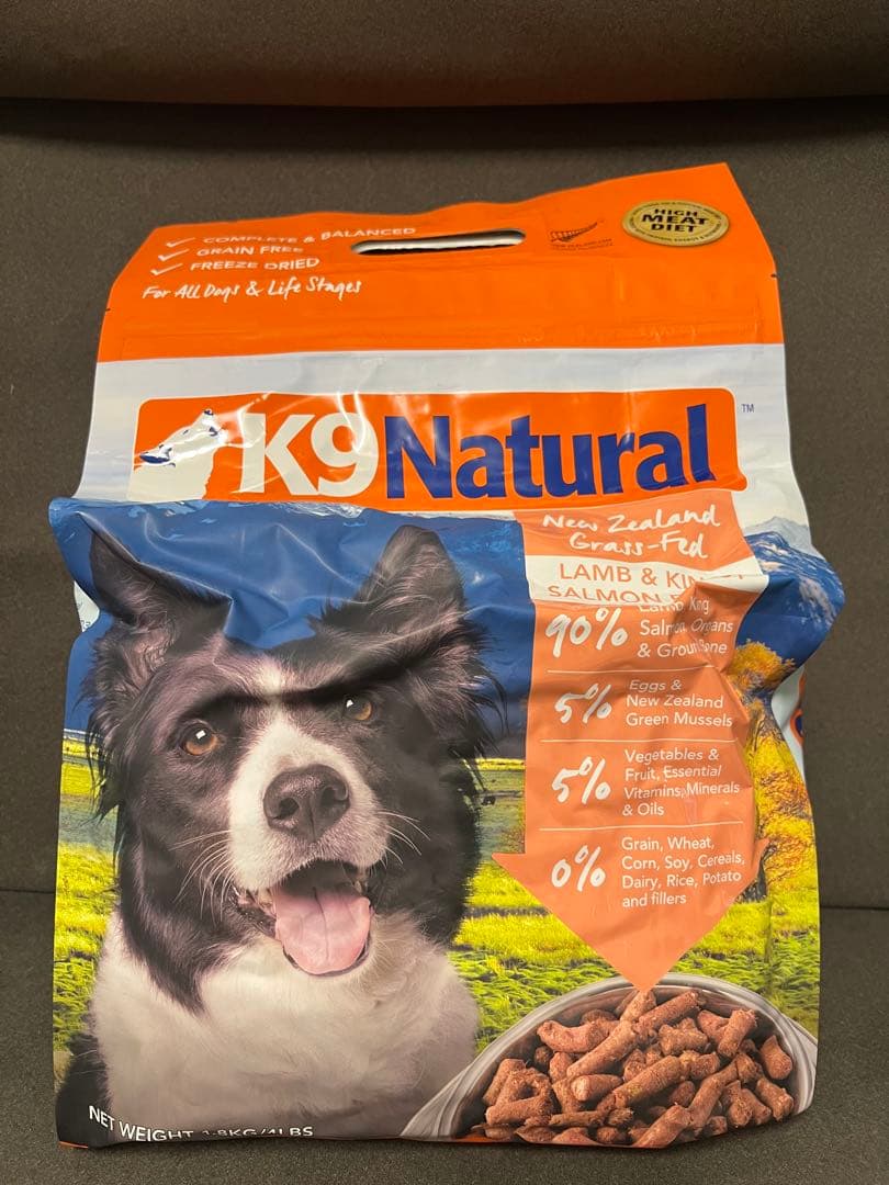 K9 Natural ラム&キングサーモン　1.8kg