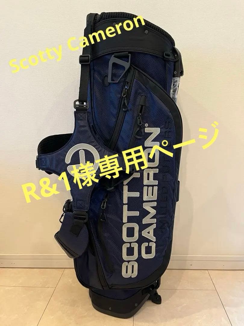スコッティキャメロン 2023 スタンドバッグ ネイビー