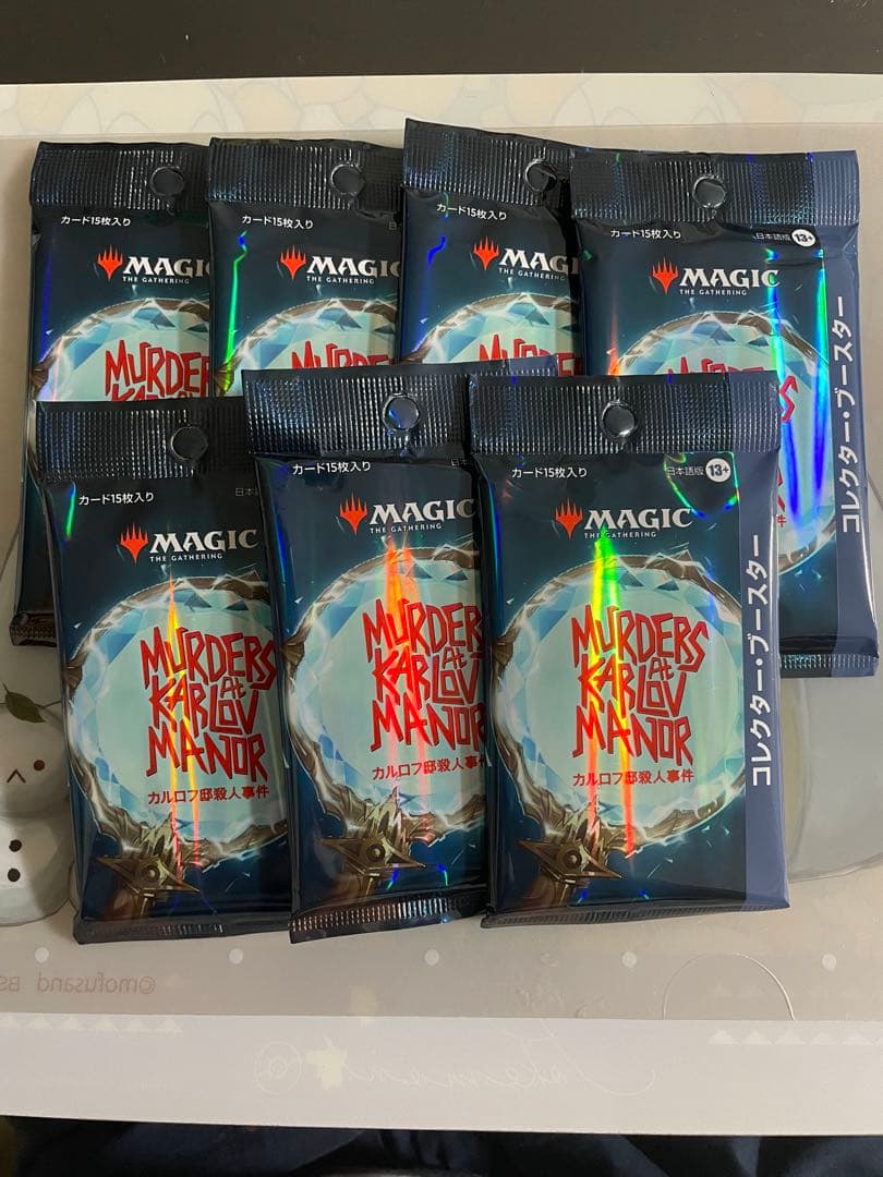 MTG　カルロフ邸殺人事件　コレクターブースター　日本語版　7パック
